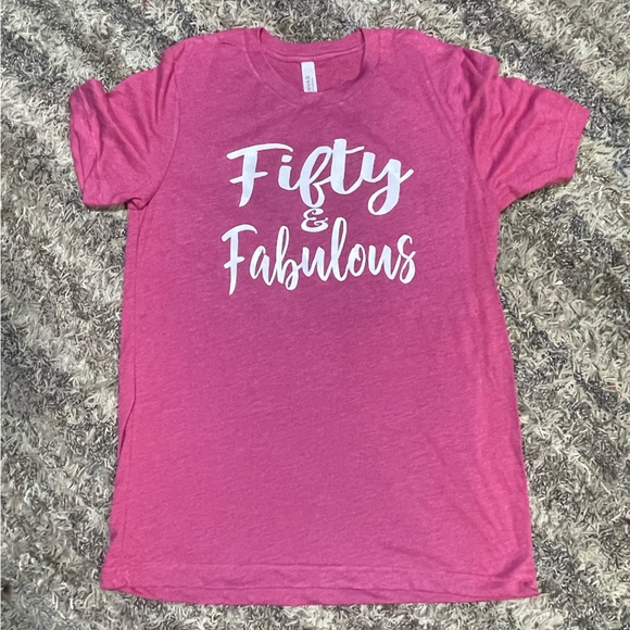 Fifty and Fabulous graphic tee - Picture 2 of 5